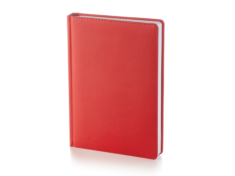 Ежедневник А5 датированный «Leader» 2026, красный