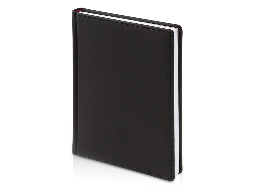 Ежедневник А5 датированный «Velvet» 2026, черный