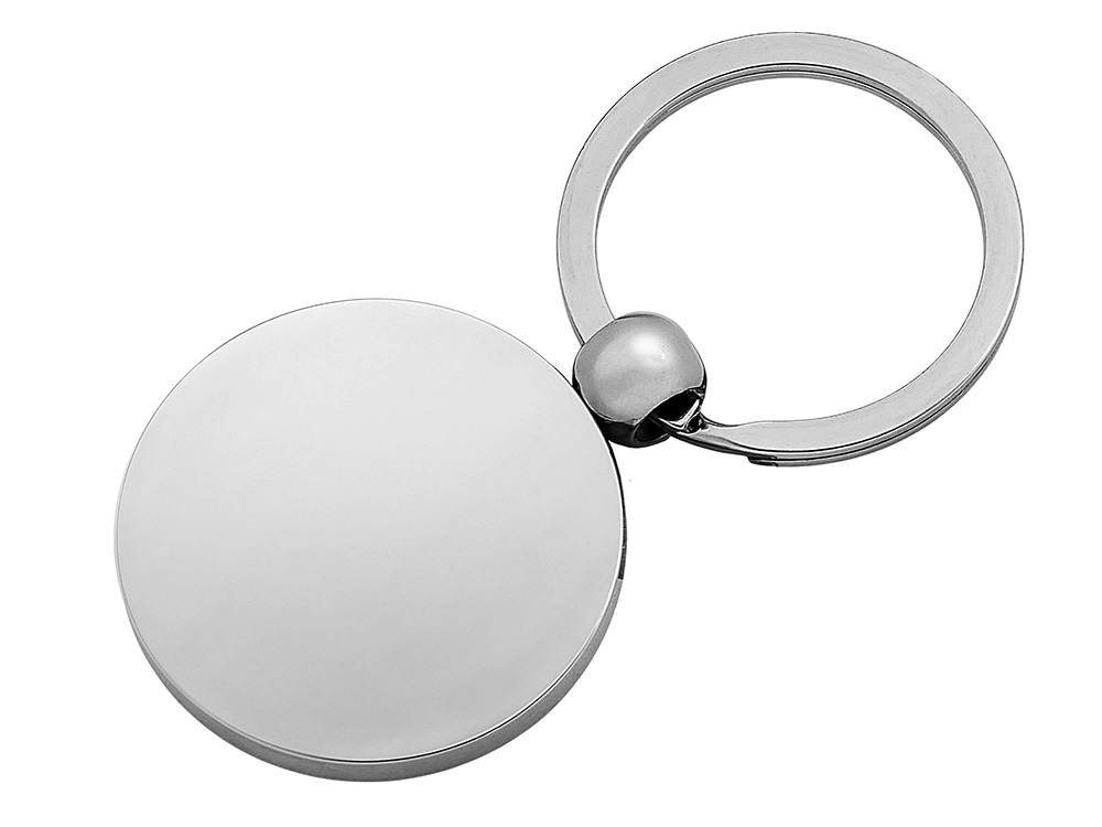 Брелок "Rotating Steel Rnd", серебристый