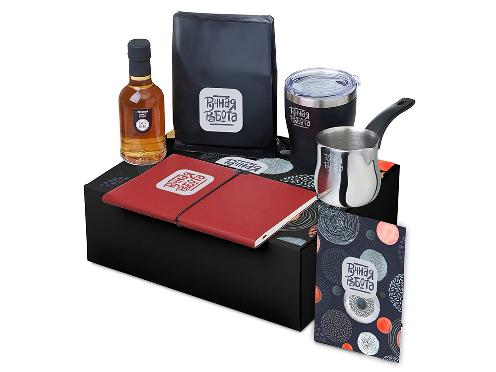 Подарочный набор «Re:y. Routine» с туркой, термокружкой и кофе